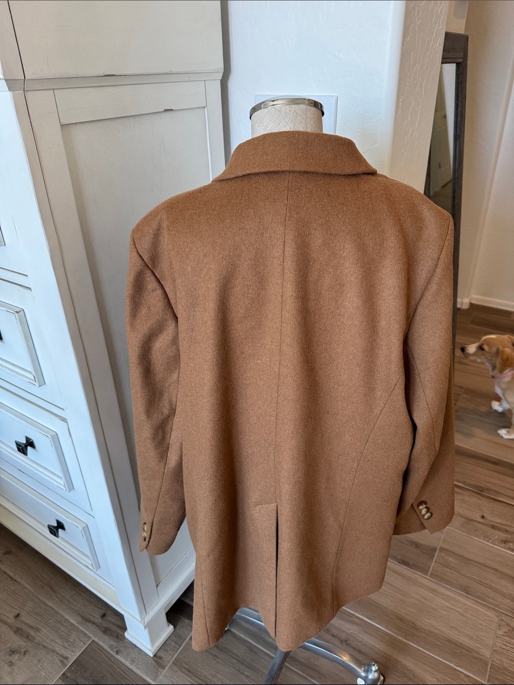 Talbots 16W Brushed Italian Wool Long Blazer - Picture 8 of 8